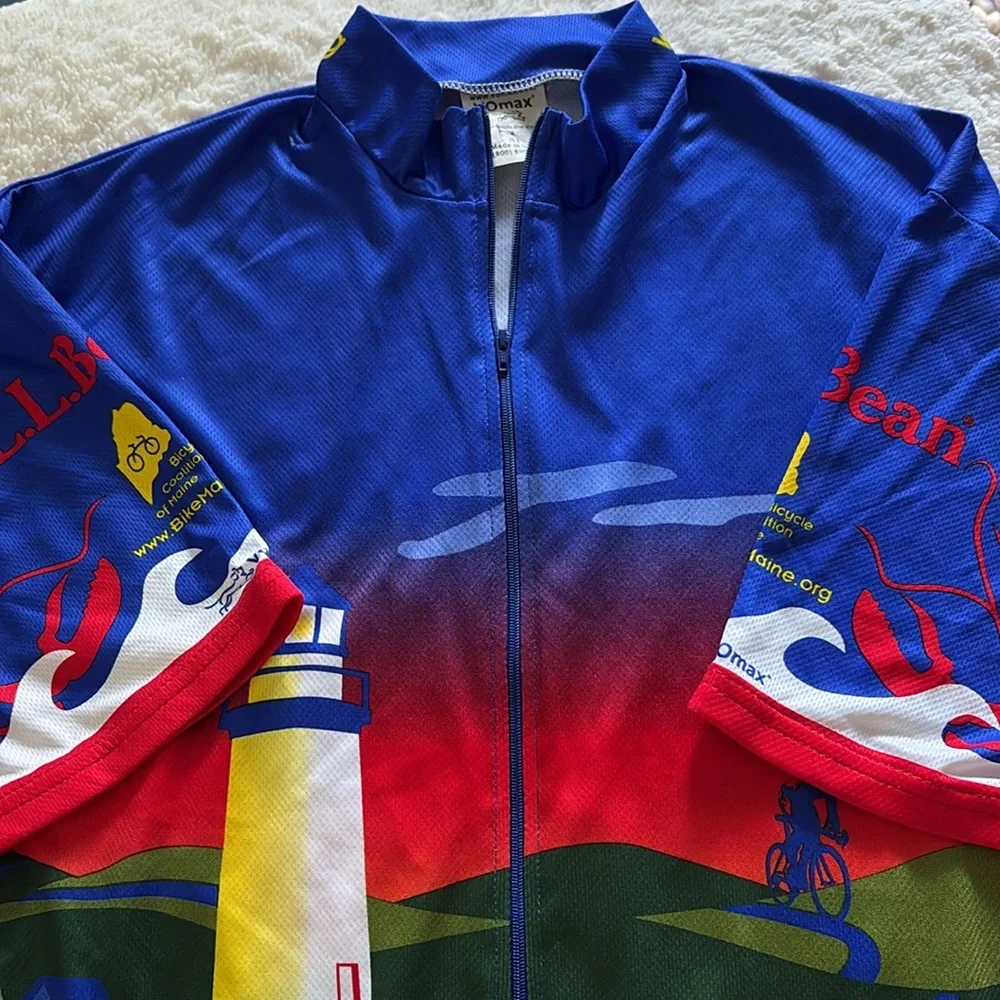 Vomax Cycling Jersey with Maine Motif (L)
Made in USA - Picture 4 of 6